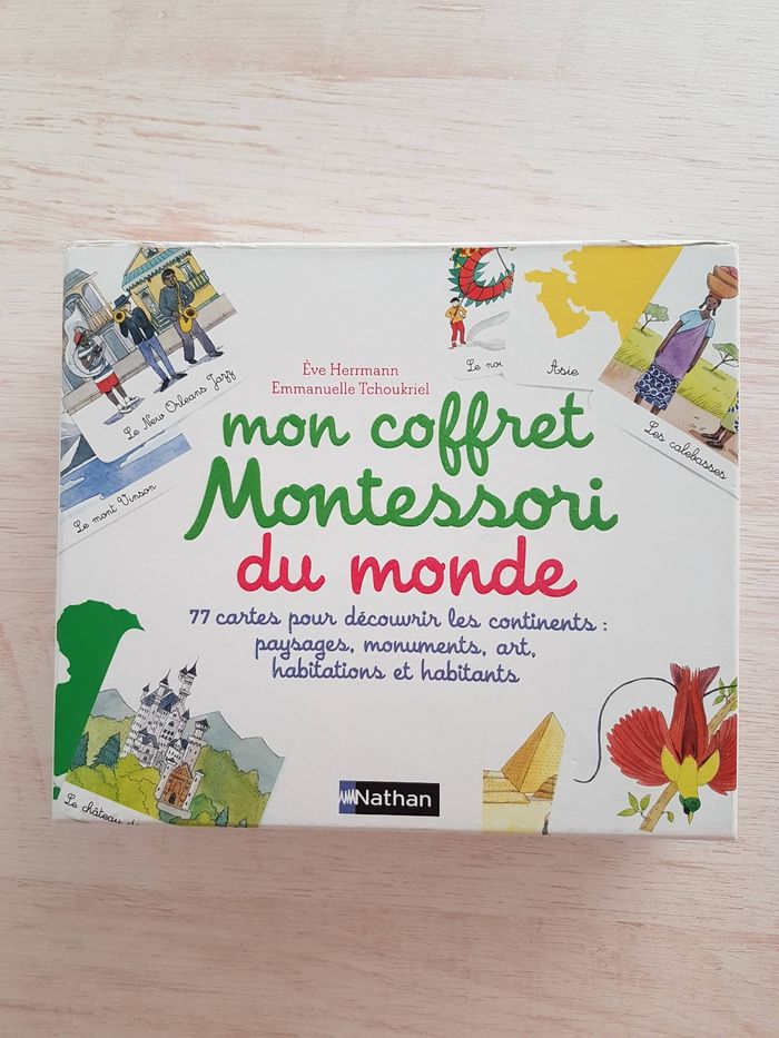 Mon coffret Montessori du monde Nathan - photo numéro 2