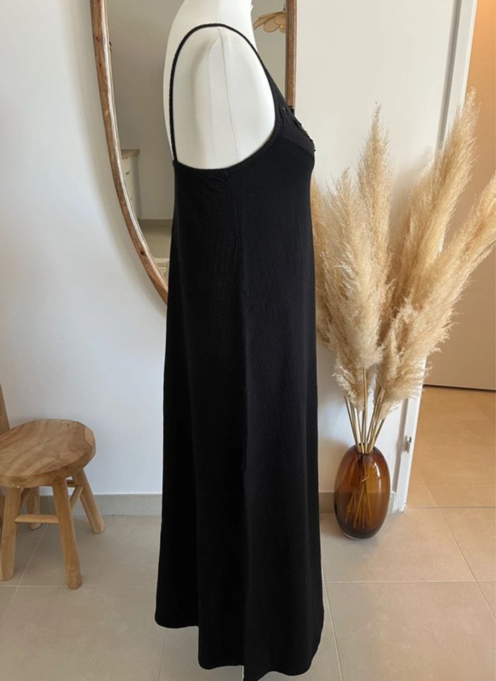 Robe longue d’été noire Camaïeu - photo numéro 5