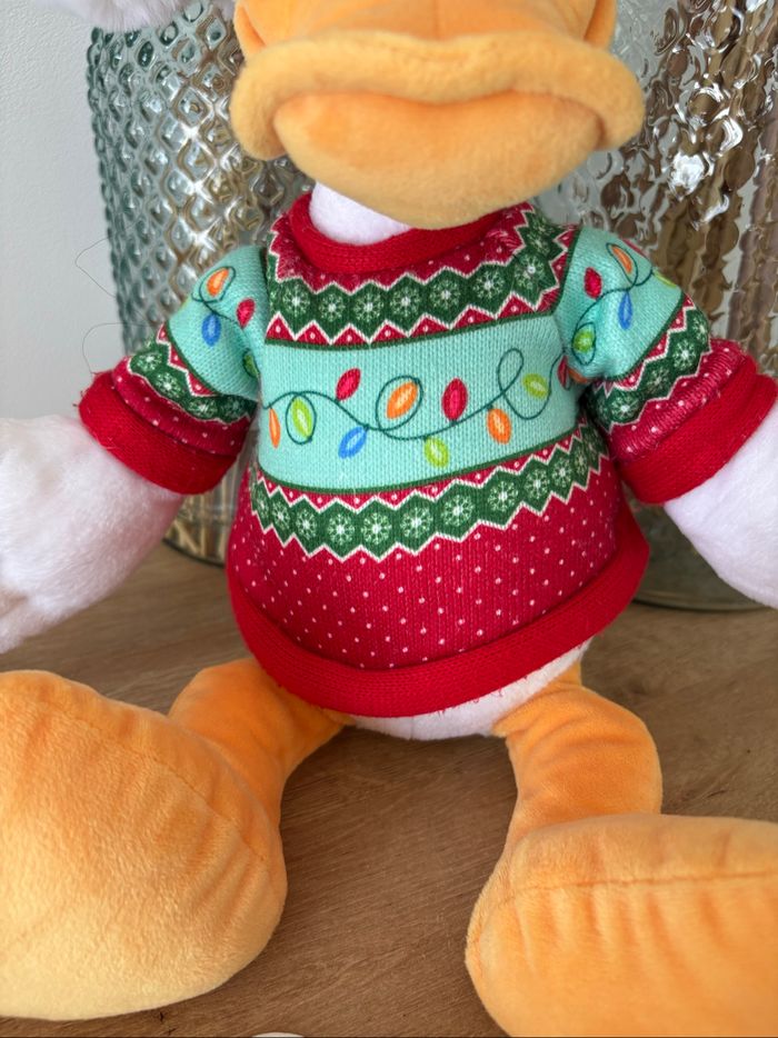 Peluche Donald Duck édition limitée Noël Christmas - photo numéro 3