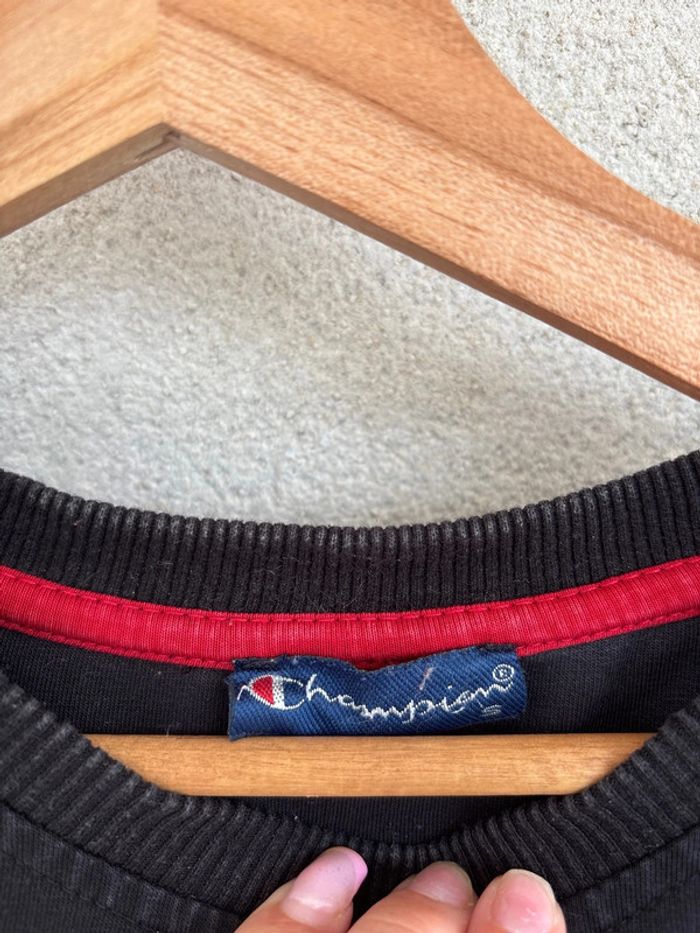 Pull noir champion taille S - photo numéro 2