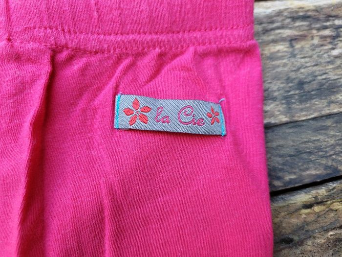 Superbe ensemble La Compagnie Des Petits, rose fuchsia, legging et tee-shirt manches longues, 3 mois - photo numéro 5