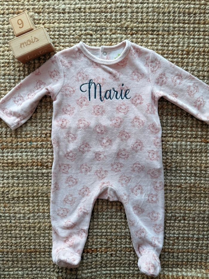 Pyjama velours Disney 9mois / 71cm