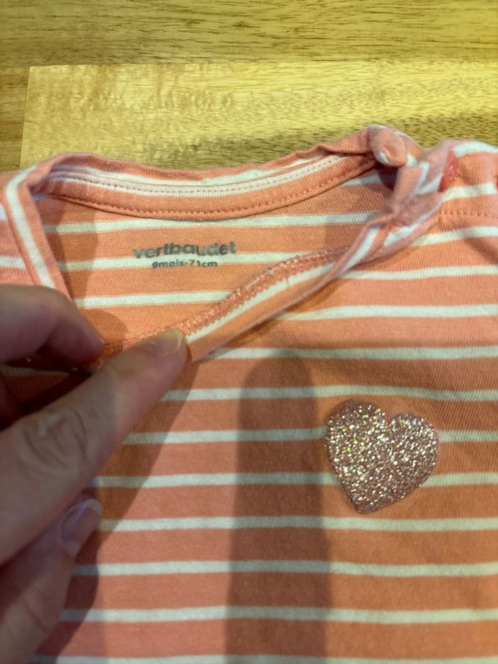 T-shirt à rayures - photo numéro 2
