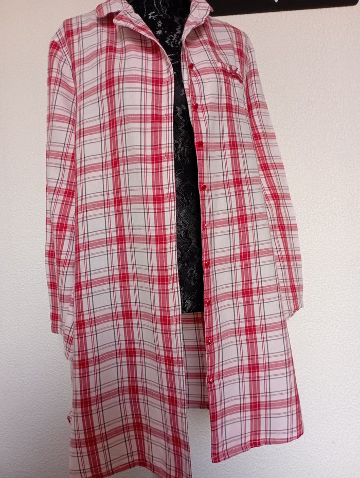 rougegorge - veste fine d'intérieur / robe de chambre - photo numéro 3