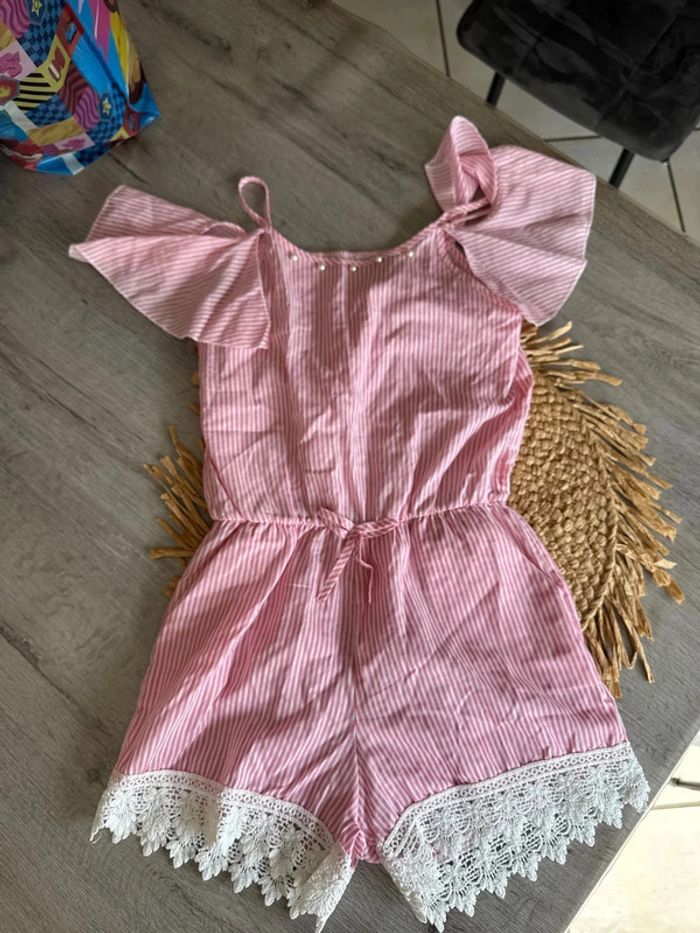 Combinaison short été 14 ans fille h&m