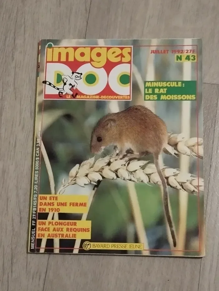 Lot vintage de 9 livres Images Doc année 1992-93 L078 - photo numéro 9