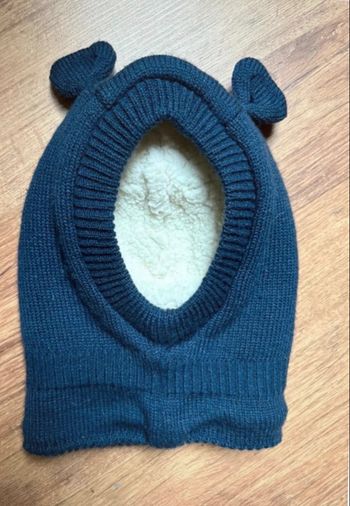 Cagoule bébé Kiabi 3-6 mois – moumoute intérieure