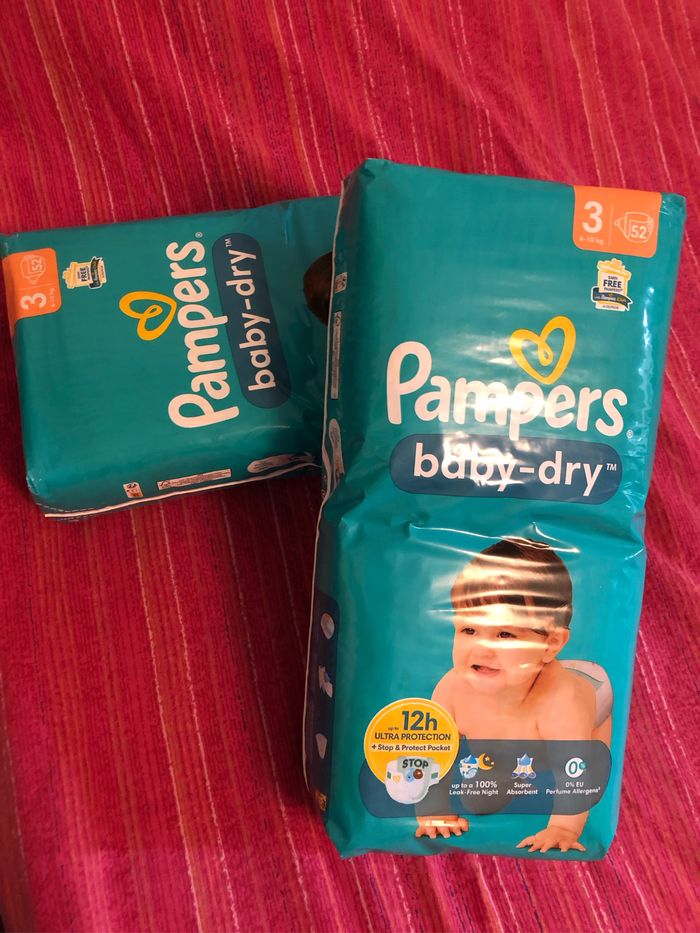 Couché Pampers taille 3 - photo numéro 3
