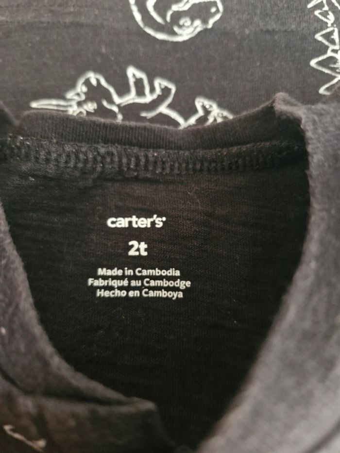 T-shirt manches courtes enfant 2T Carter's Coton - photo numéro 3