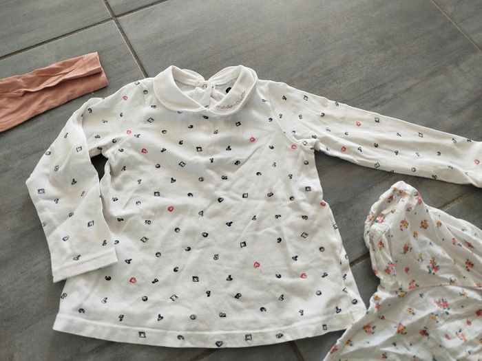Lot 4 tee-shirt 2 ans fille - photo numéro 3