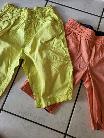 Lot bermudas garçon