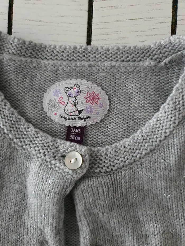 Gilet gris sergent major 3 ans - photo numéro 2