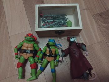 Lot figurine tortue ninja