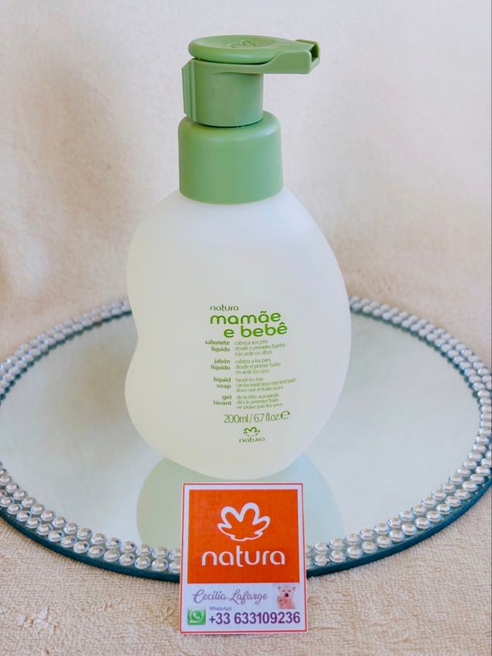 Savon liquide, gel pour bébé Natura Mamãe e Bebê - photo numéro 2