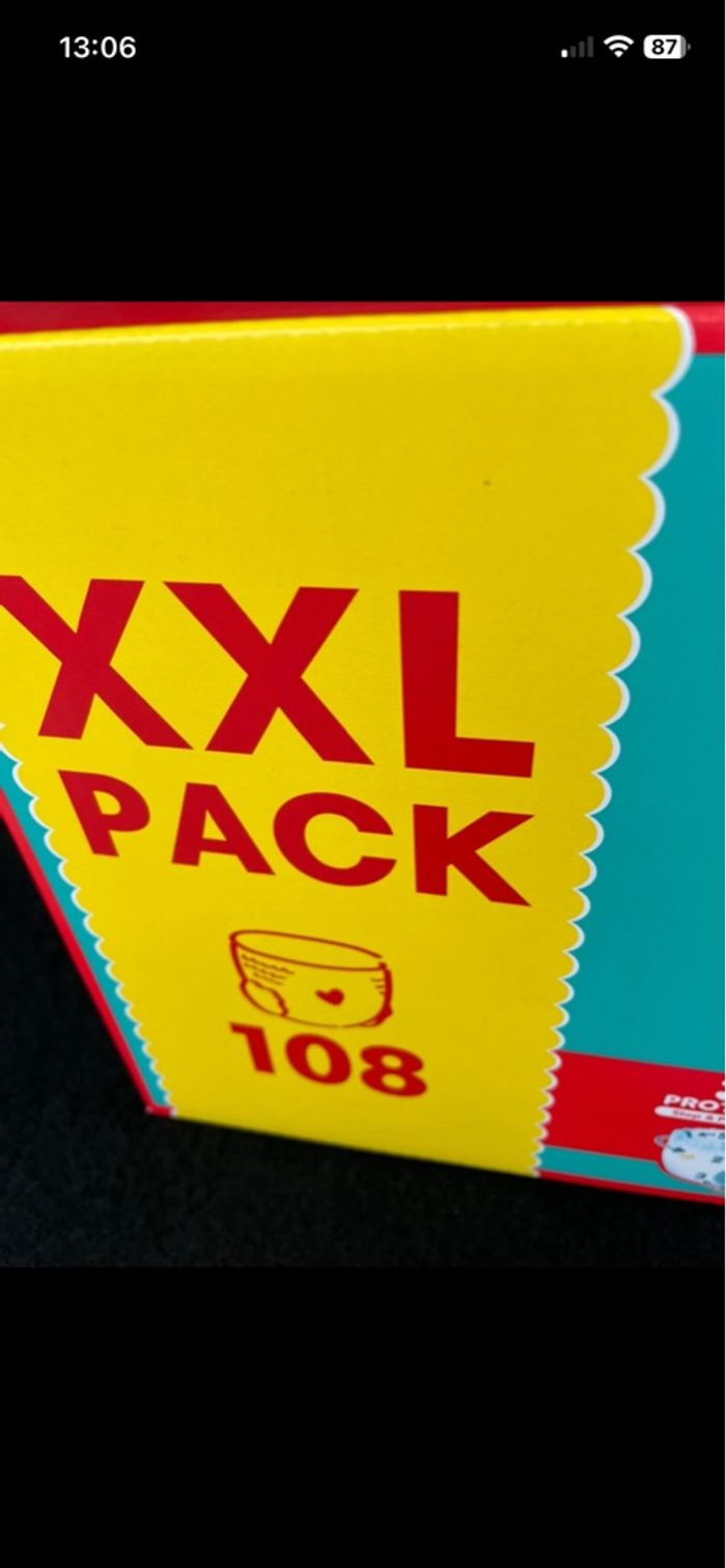 Carton couche pampers pants - photo numéro 2