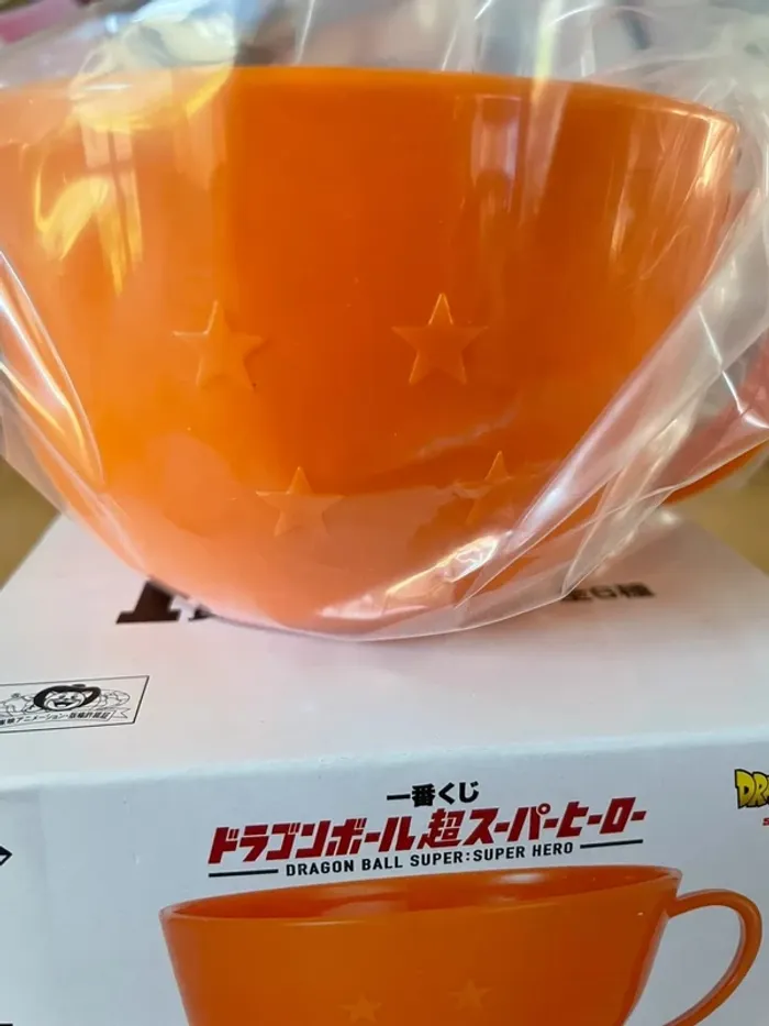 Dragon Ball Super: Super Hero – Mug plastique orange Dragon Ball Étoiles Ichiban Kuji (Prize I) - photo numéro 2