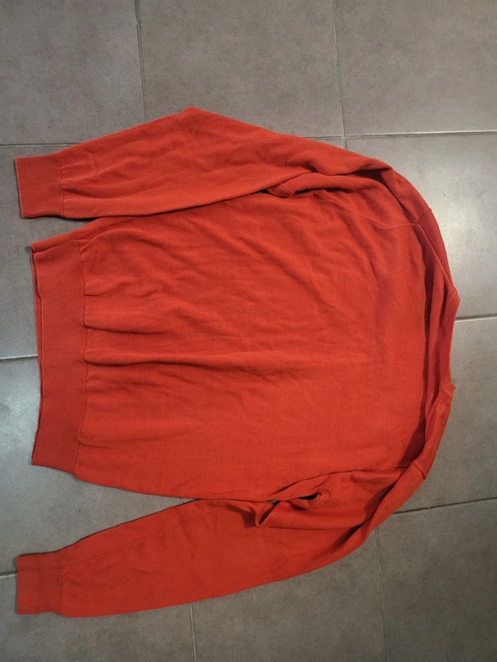 Lacoste V-Neck Sweater - Size 4 (M) 🍊 - photo numéro 4