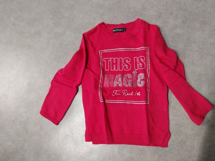 pull fille 3 ans