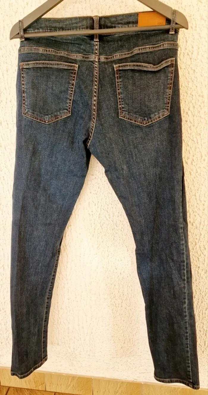 Jeans bleu homme - photo numéro 2