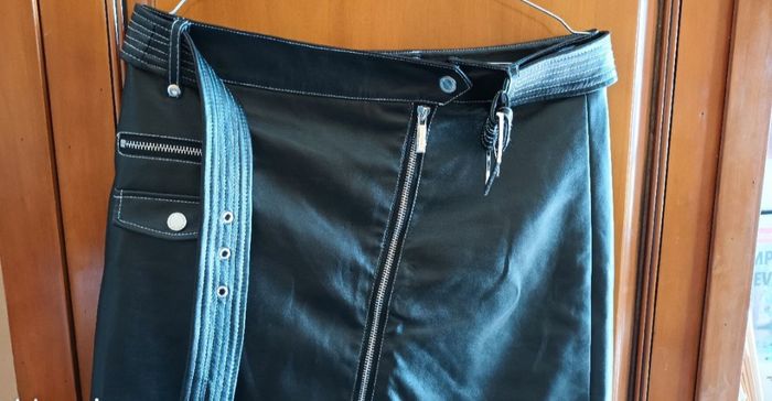 Jupe noire simili cuir Morgan  38 - photo numéro 3