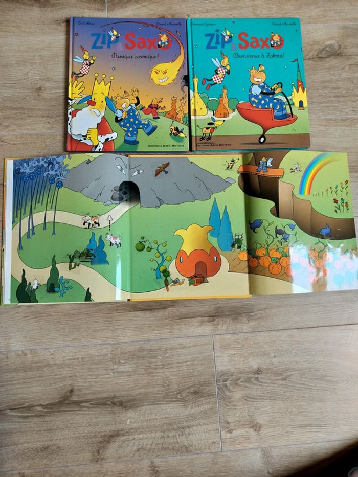 Lot de livres Zip et Saxo - photo numéro 2
