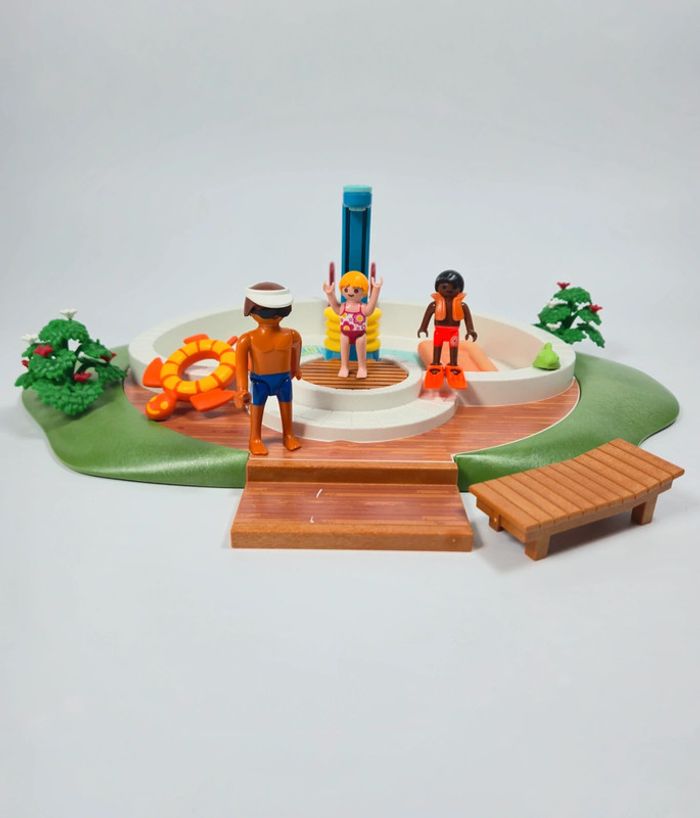 Playmobil Piscine en Famille