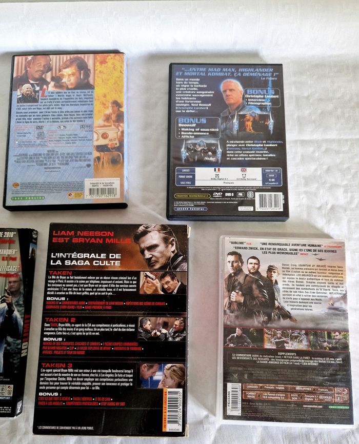 Lot de 8 dvd action - photo numéro 4