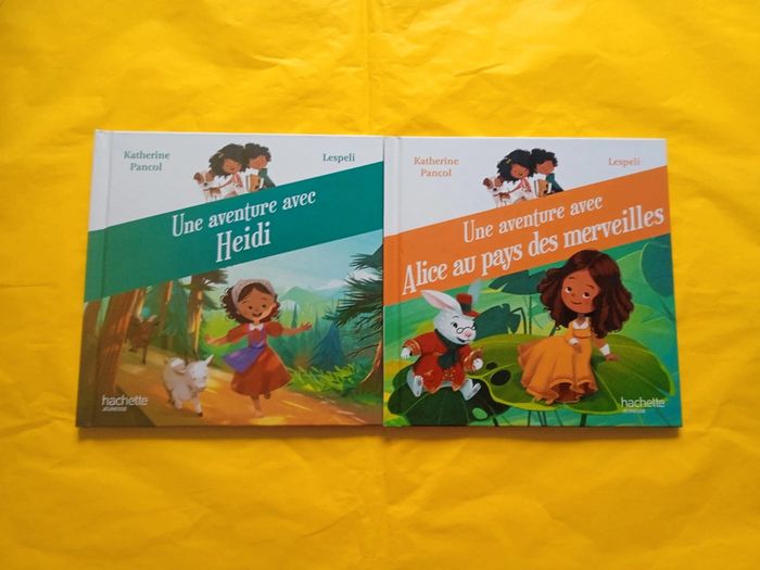 "Une aventure avec Heidi" et "Une aventure avec Alice au pays des merveilles"