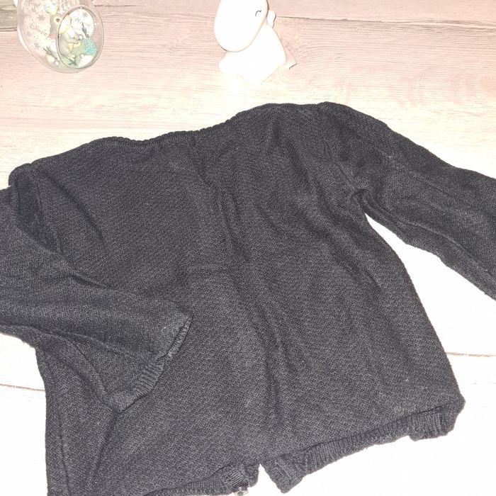 Gilet noir bébé fille 12 mois kiabi - photo numéro 3