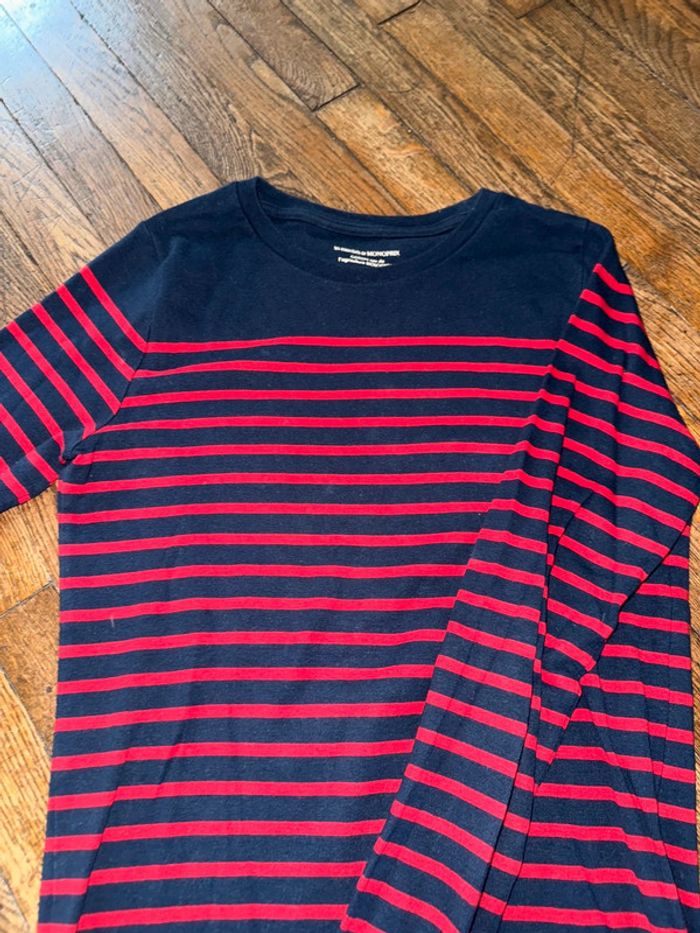 T-shirt marinière Monoprix 14 ans - photo numéro 2
