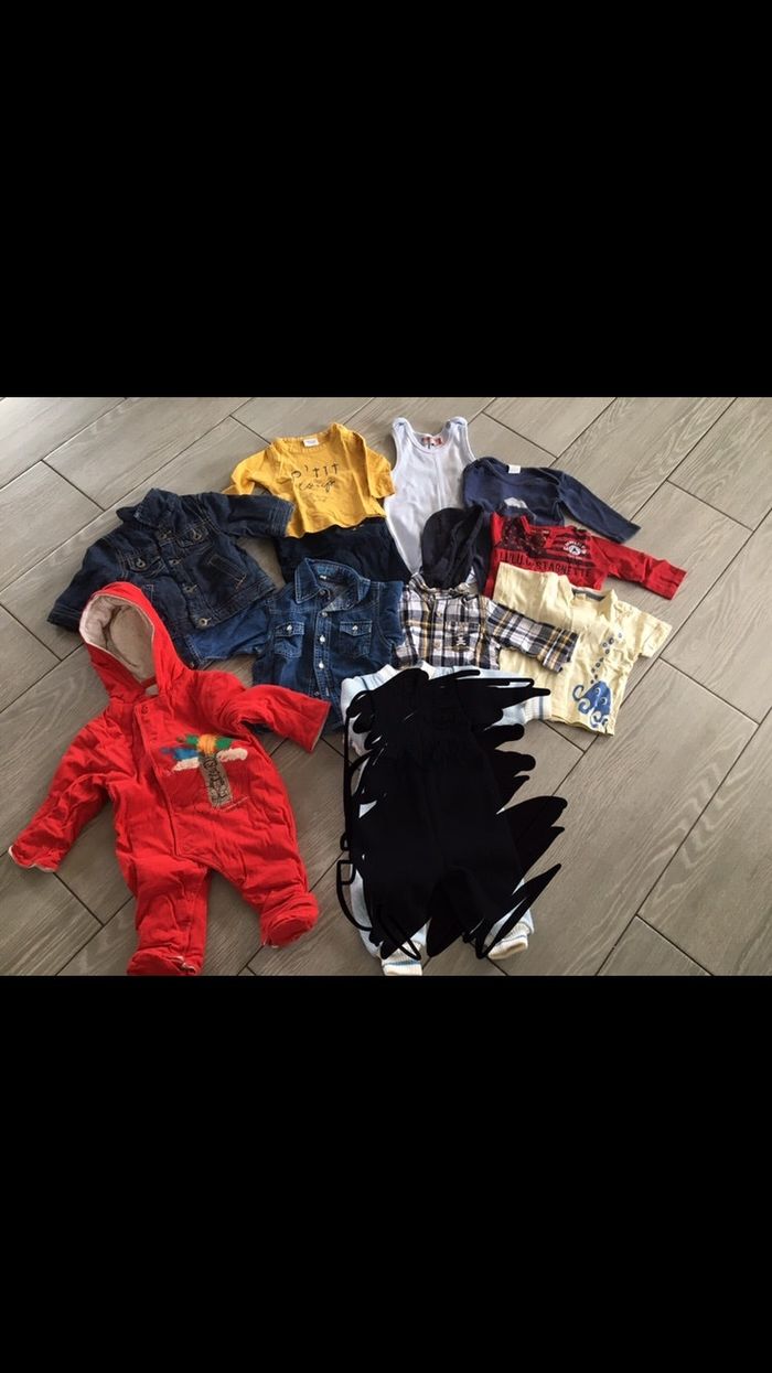 Lot vêtements garçon 3 mois