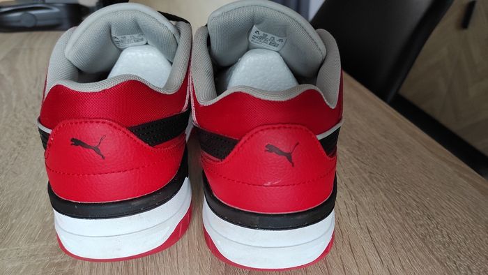 Baskets Puma Rouge, Blanc & Noir - Taille 40 - photo numéro 5