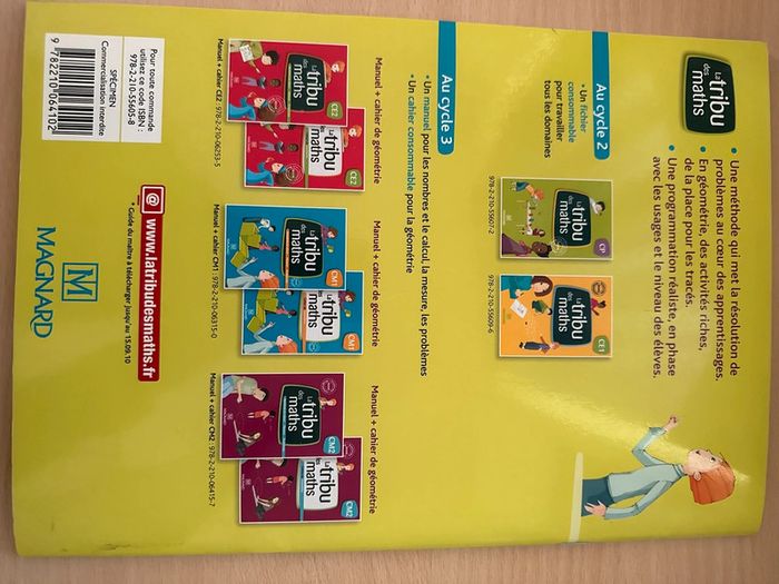 Livret la tribu des maths cahier de géométrie cm1 - photo numéro 5