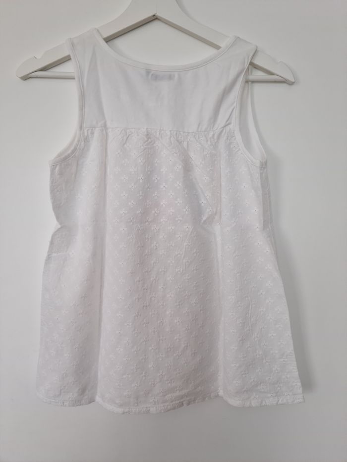 Débardeur fille blanc 14 ans IKKS - photo numéro 2