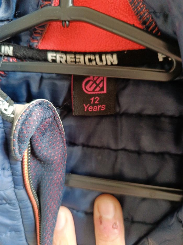 Veste freegun t 10 ans bleue et rose - photo numéro 5