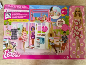 Maison transportable barbie