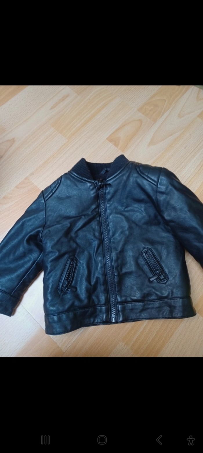 Blouson en cuir