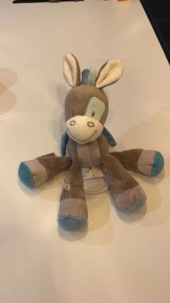 Doudou boite à musique Ane Nattou