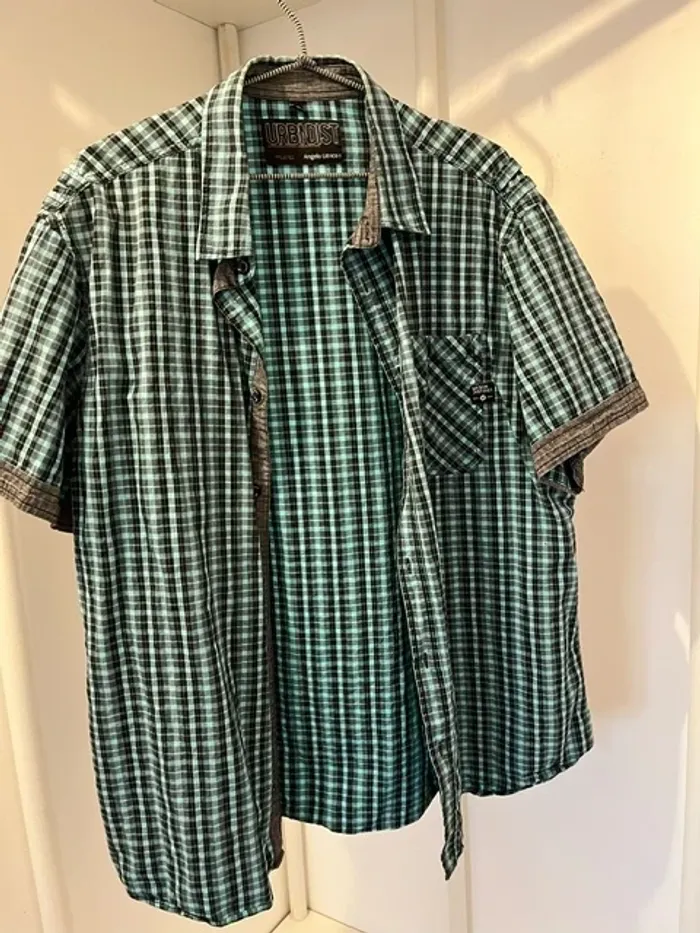 Chemise manches courtes homme
