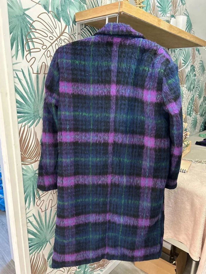 Manteau à carreaux vintage - photo numéro 3