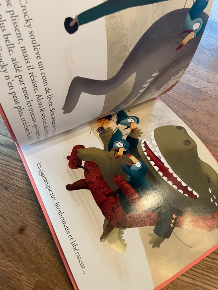 Livre Mes p’tits Albums Crocky le crocodile a mal aux dents - photo numéro 7