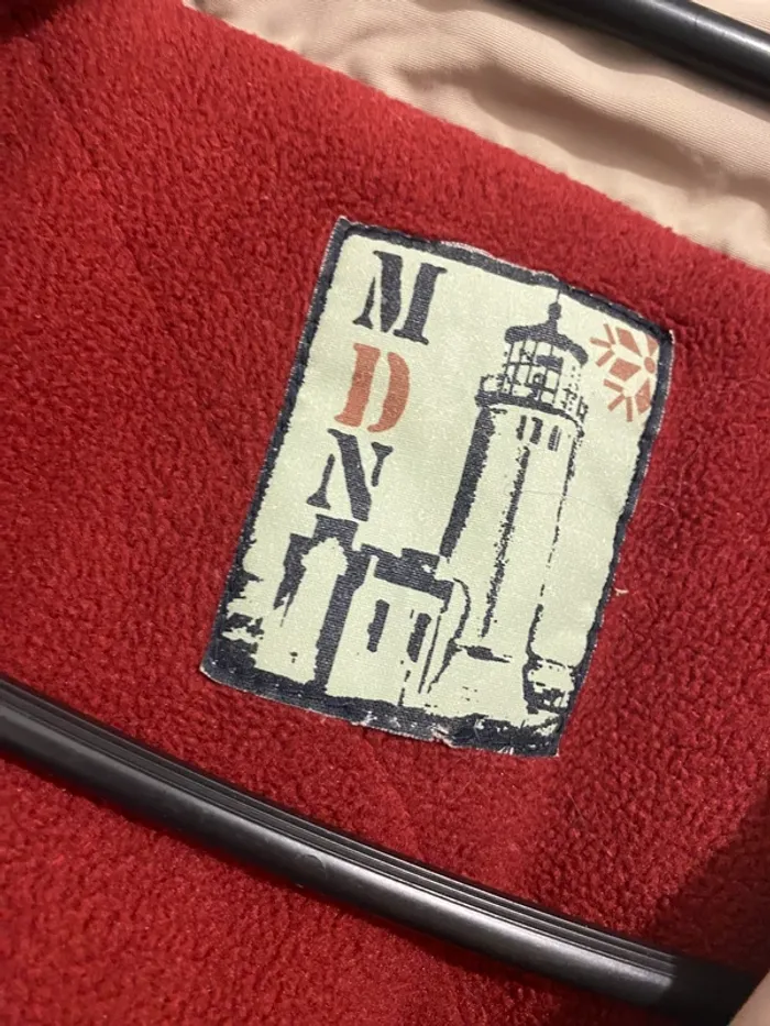 Gilet Sans Manches Ceinturé – MDN – Beige/Sable – Taille S - photo numéro 5