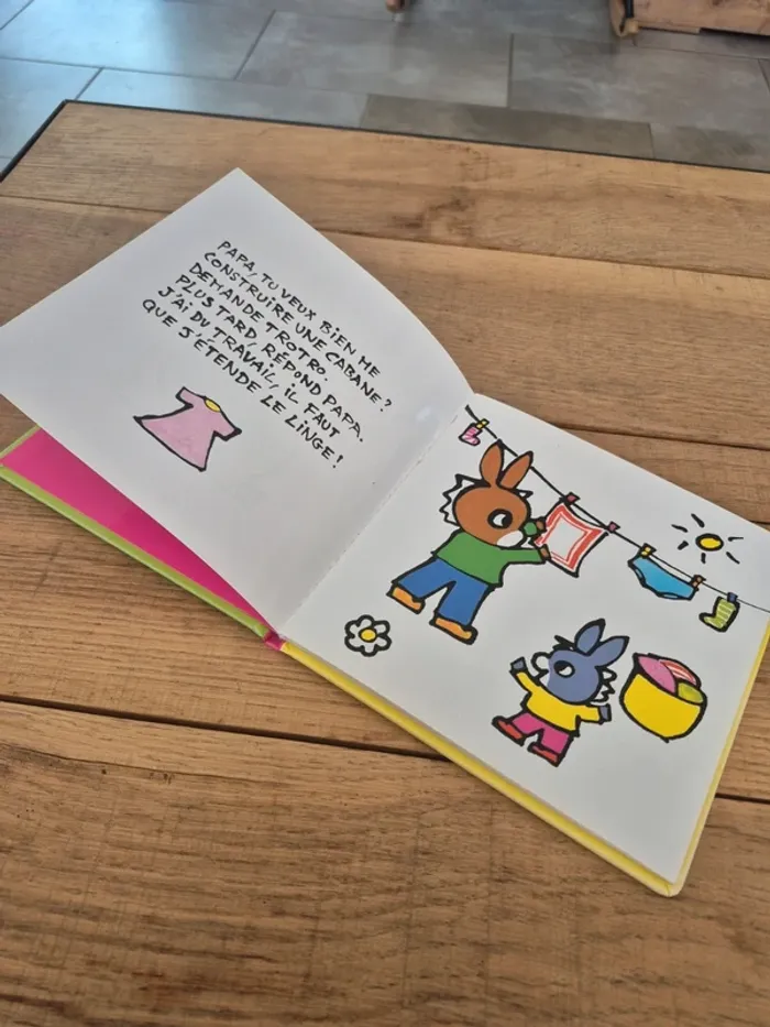 📚 Livre enfant – Trotro et zaza font une cabane 
Éditions Gallimard Jeunesse - photo numéro 3