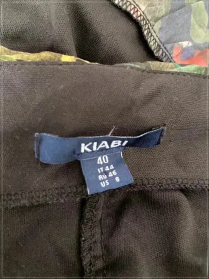 Minijupe jungle froncée verte Kiabi - photo numéro 5