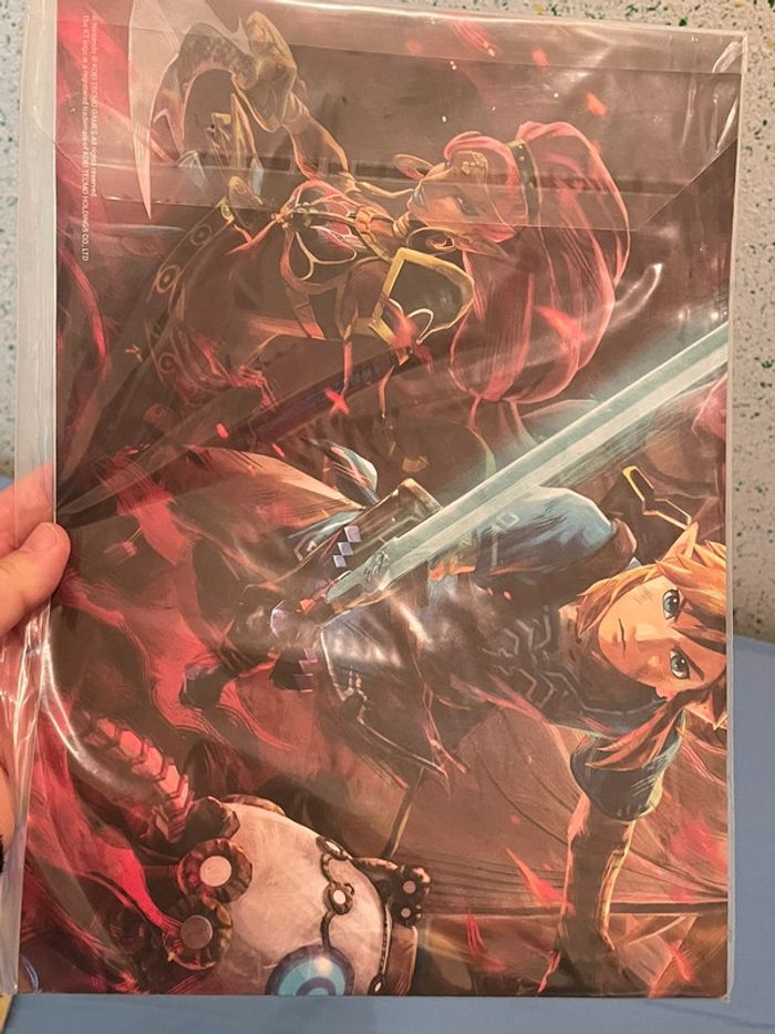 X1 Poster Zelda Hyrule Warriors Nintendo Switch [ NEUF ] - photo numéro 3