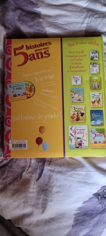 Histoires pour mes 5 ans