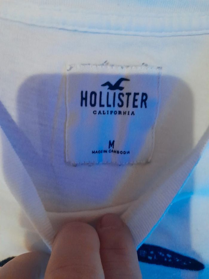 T-shirt hollister taille m - photo numéro 3