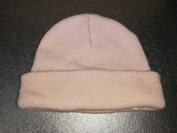 Bonnet rose clair 6 mois fille carrefour