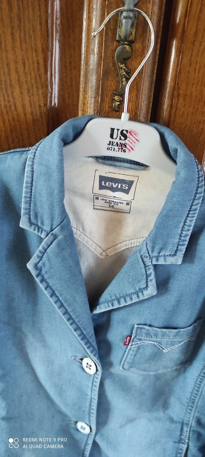 Veste en jean fille Levi's 14 ans - photo numéro 4