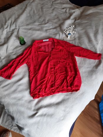 Chemise rouge/rose women only taille 40